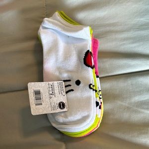 5 pair Hello Kitty Socks